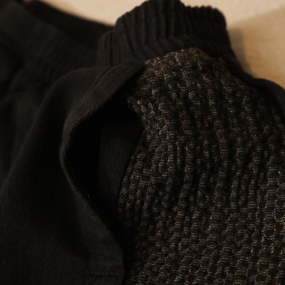 Black Side Pattern Sweatpants (L) - image 5